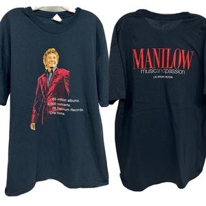 2005 Barry Manilow T shirt XL